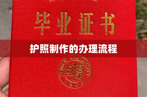 曹县护照制作的办理流程